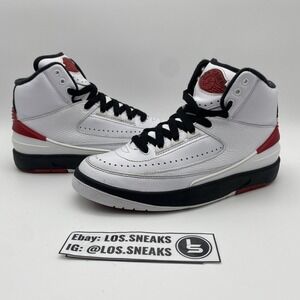 Size 4Y - Jordan 2 Retro Mid Chicago-No Box/ Missing An Insole- (DX2591-106)